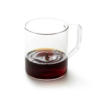 300 ml стъклена чаша за лате с двойна стена