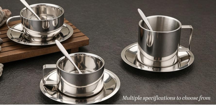 stainless steel coffee cup and saucer_ (4)