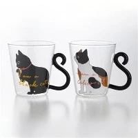 Котешка стъклена чаша